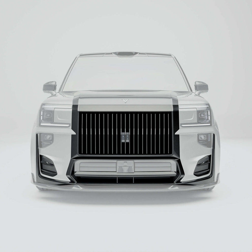 ZEEKR 9X Carbon Fiber Front Bumper Kit