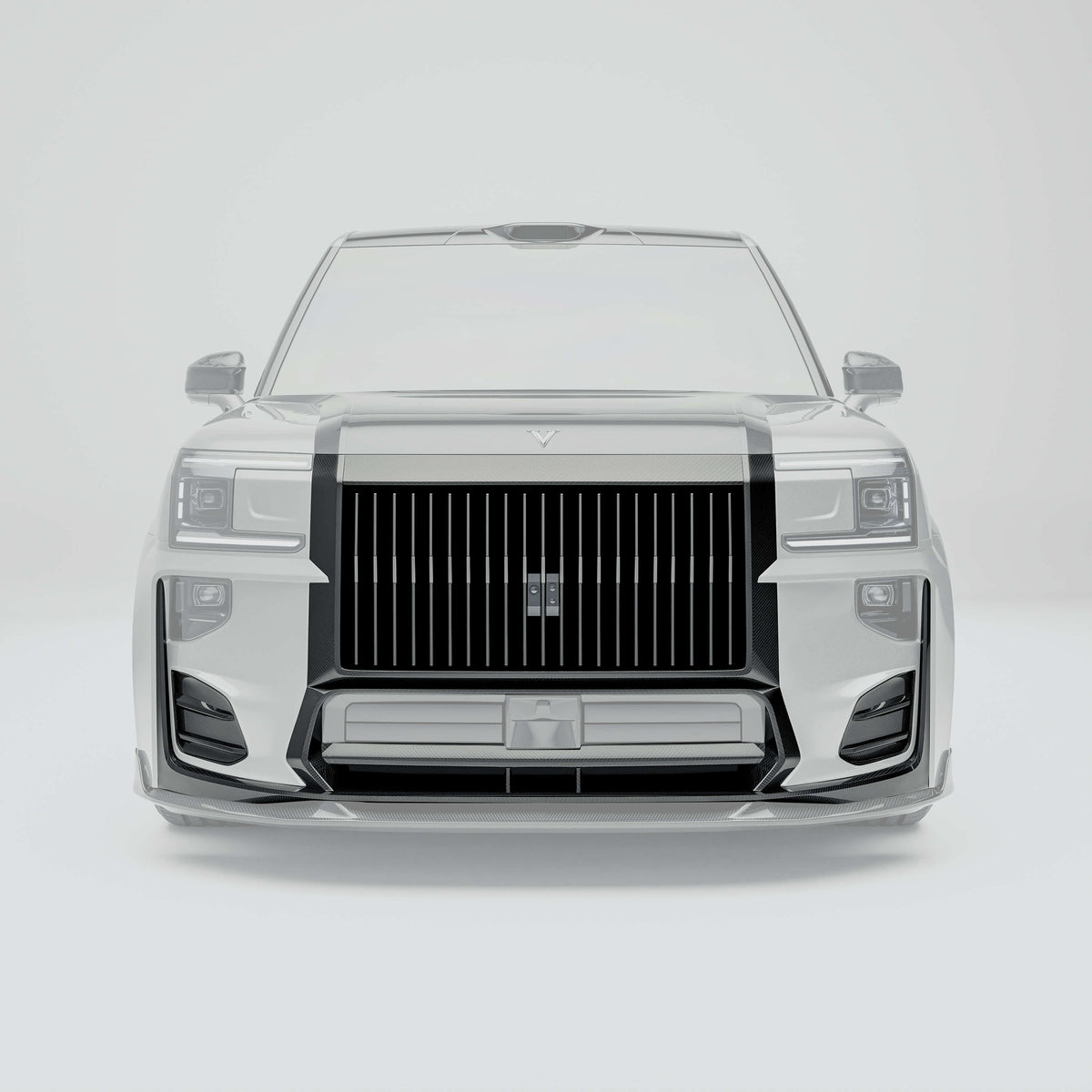 ZEEKR 9X Carbon Fiber Front Bumper Kit
