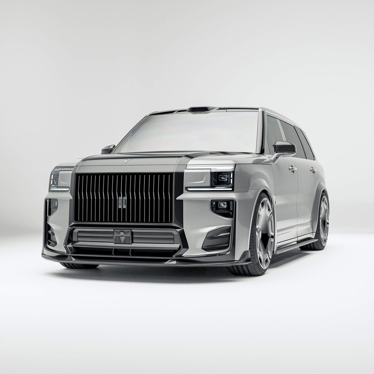 ZEEKR 9X Carbon Fiber Front Lip