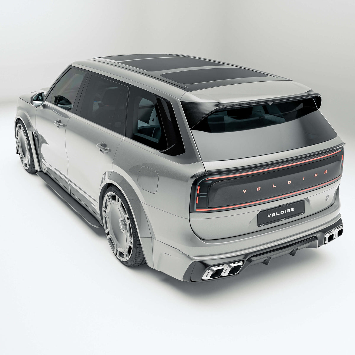 ZEEKR 9X Carbon Fiber Roof Spoiler