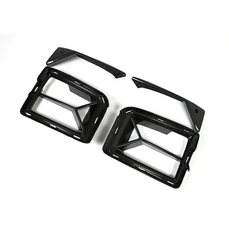 Pair of carbon fiber lower intakes (CT Style) – BMW G87 M2