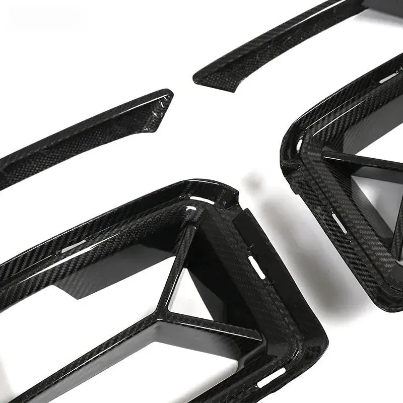 Carbon fiber lower intake close-up (CT Style) – BMW G87 M2