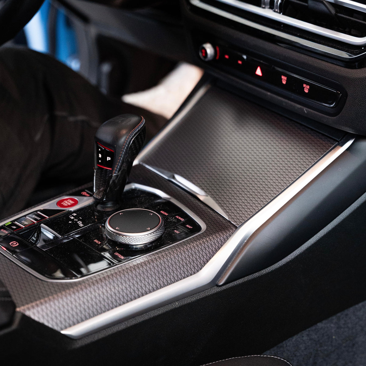 Interior Trim BMW G80/G81 M3 | G82/G83 M4 | G87 M2 – LCI dashboard and console cover set, 3-piece