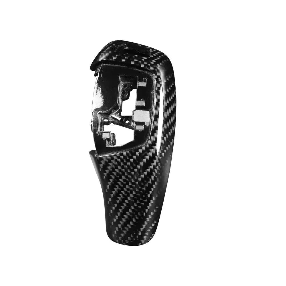 Automata váltóhoz való carbon váltógomb borítás oldalnézetből – BMW F30 / F32
