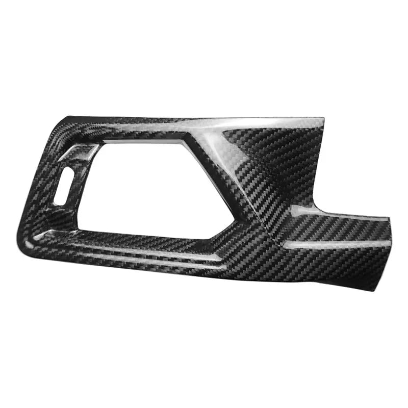 Belső elemek carbon fiber bmw m3 kipufogó szériához karbon szálas fekete fényes műszerfal burkolat éles formatervezéssel
