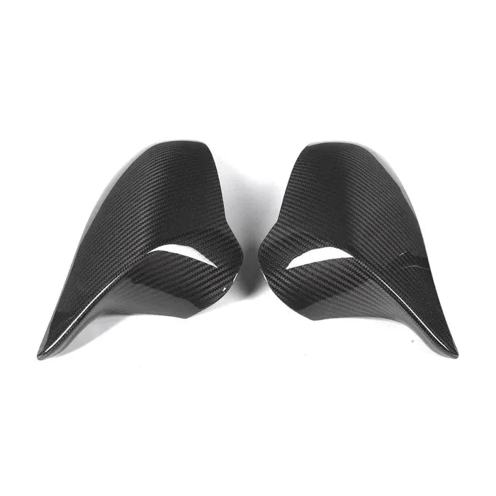 Carbon fiber tükörborítás pár elölnézetből (gyári forma) – BMW F87 M2 Competition / F80 M3 / F82 M4