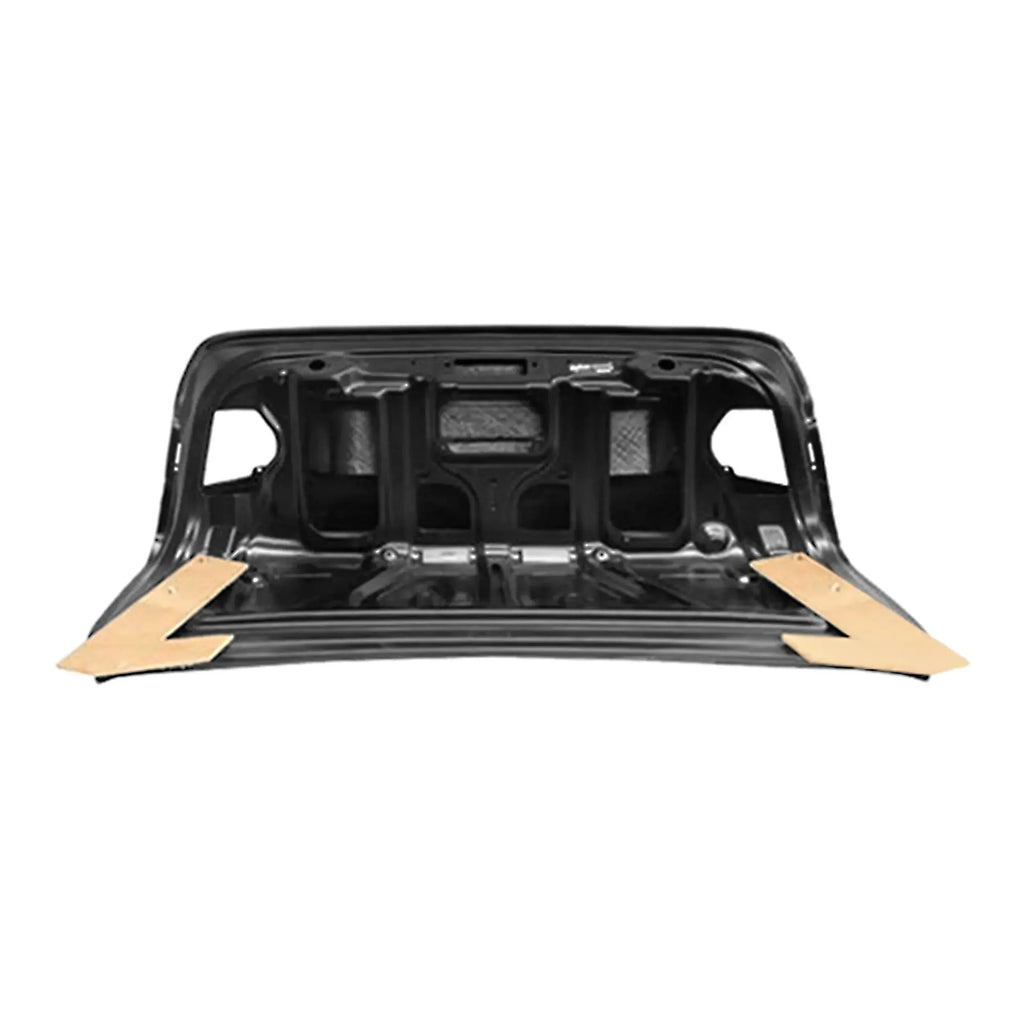 Underside of carbon trunk lid with inner frame, on a white background (MBJ Style) – BMW F80 M3 / F30