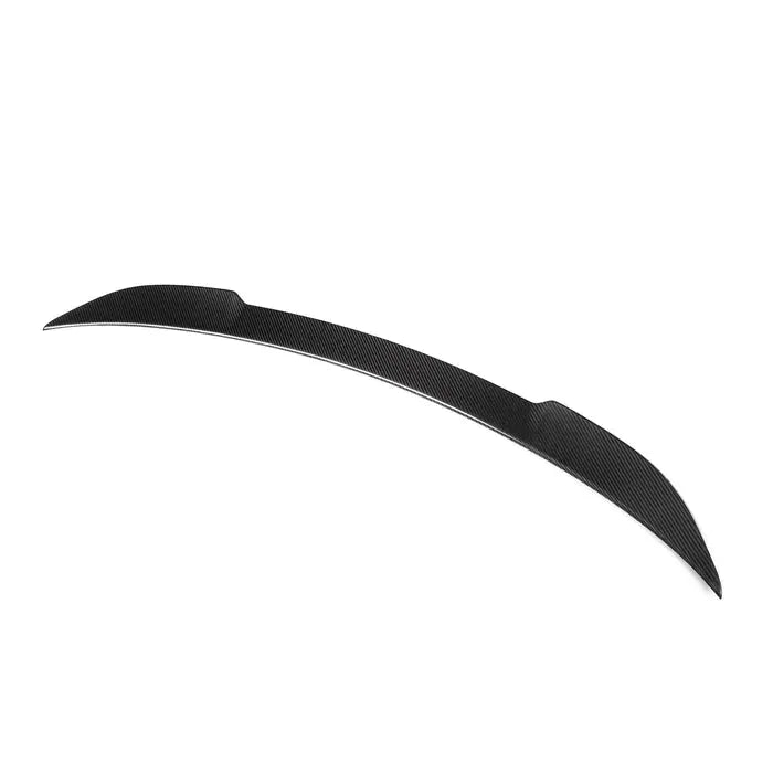 Alacsony profilú carbon csomagtartó spoiler ferde nézetből (CS Style) – BMW F80 M3 / F30