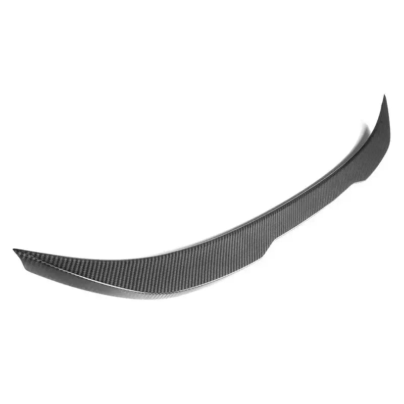 Carbon csomagtartó spoiler oldalról, háromnegyed nézetben (MP Style PRO) – BMW F80 M3 / F30