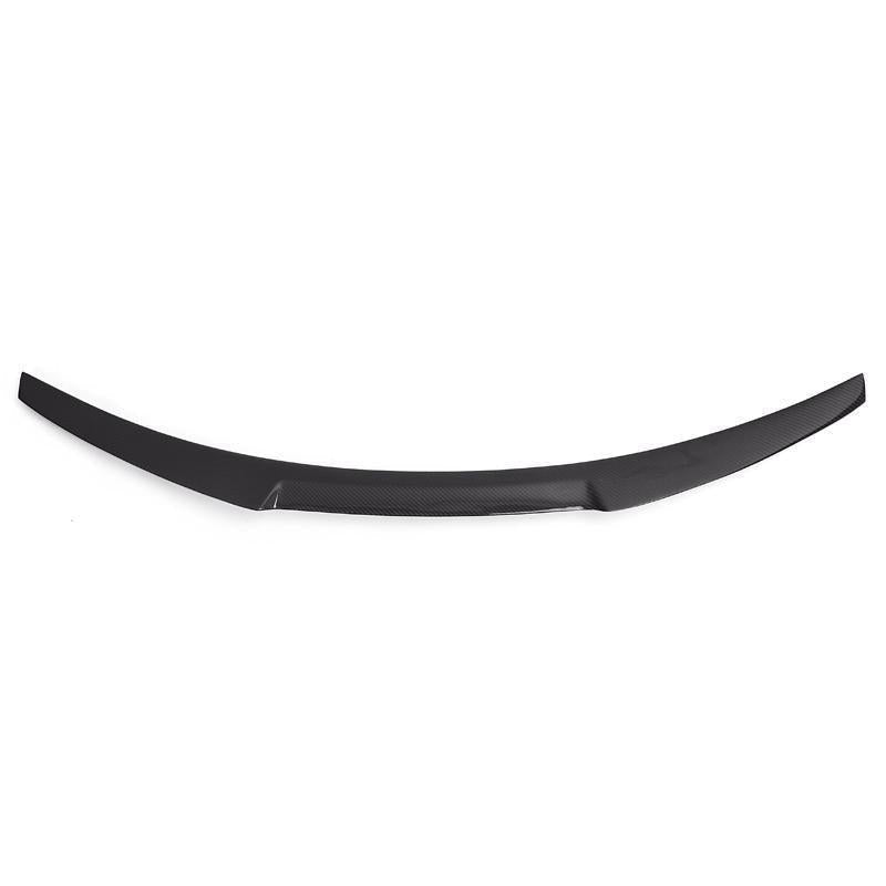 Carbon csomagtartó spoiler hátulnézetből, fehér háttéren (PM V1 Style) – BMW F80 M3 / F30