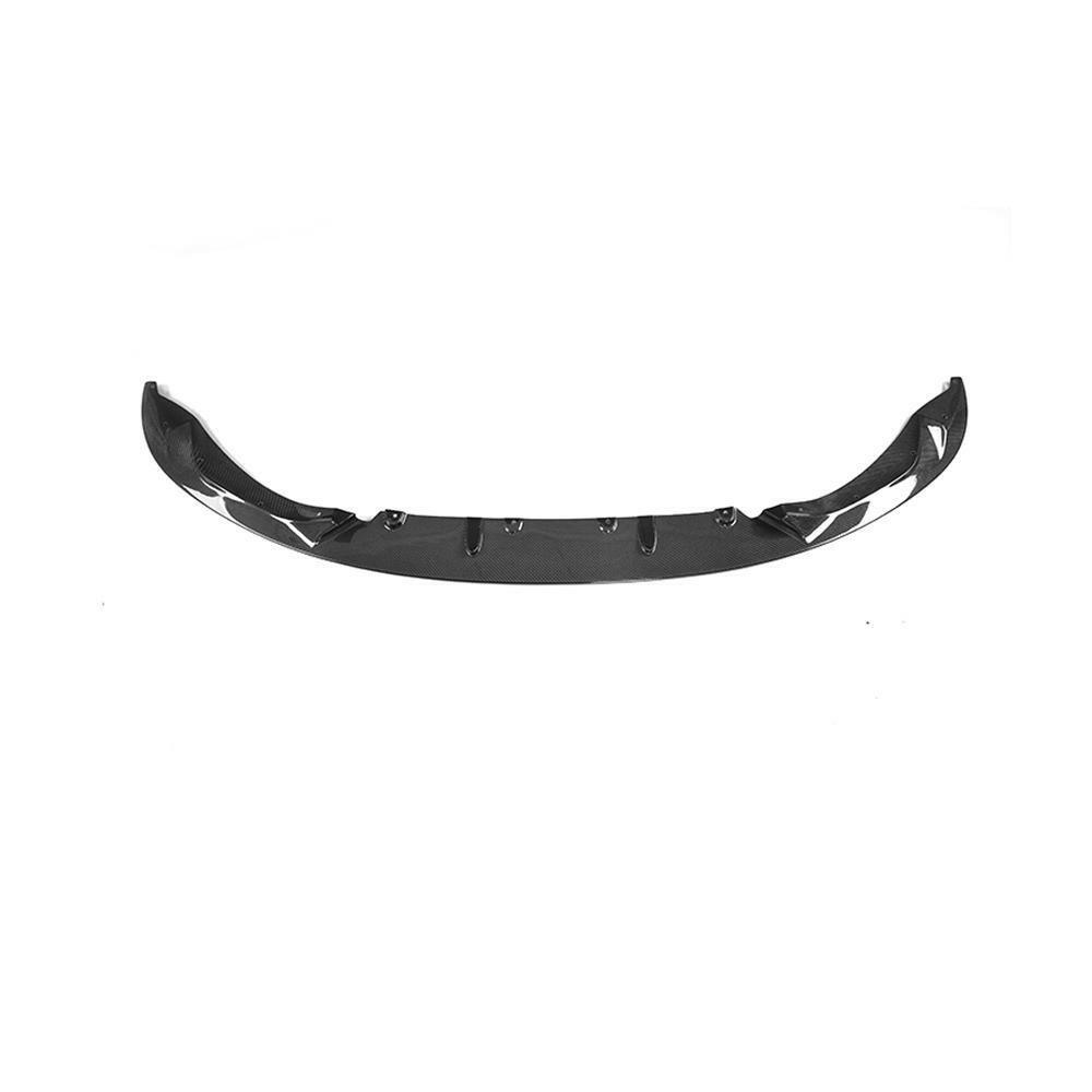 One-piece carbon fiber front lip, front view (3D Style) – BMW F80 M3 / F82 M4
