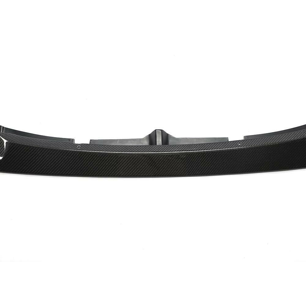 Carbon front lip center section close-up, on a white background (GTS Style) – BMW F80 M3 / F82 M4