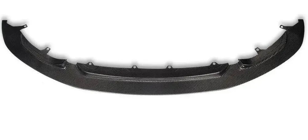 One-piece carbon fiber front lip, top view (K Style) – BMW F80 M3 / F82 M4