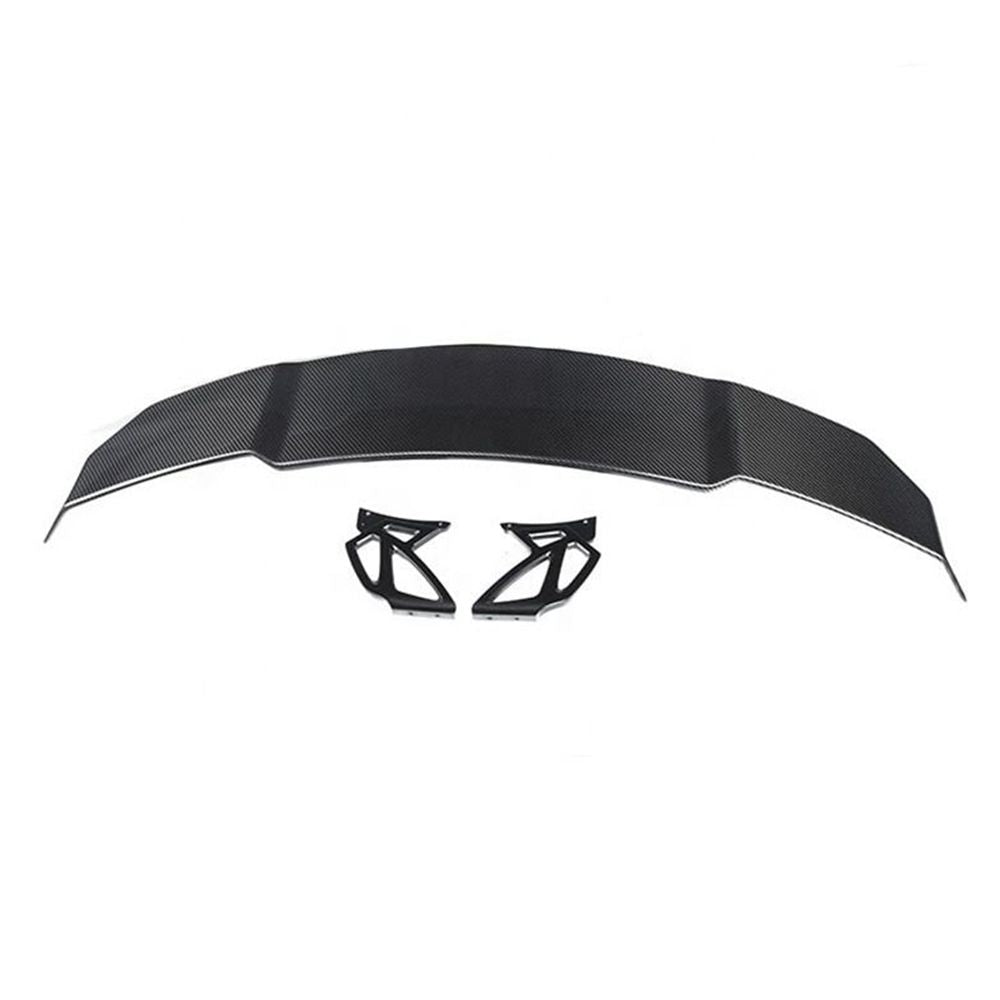 Carbon GT hátsó szárny két talppal, elölnézetből (V Style) – BMW F80 M3 / F82 M4