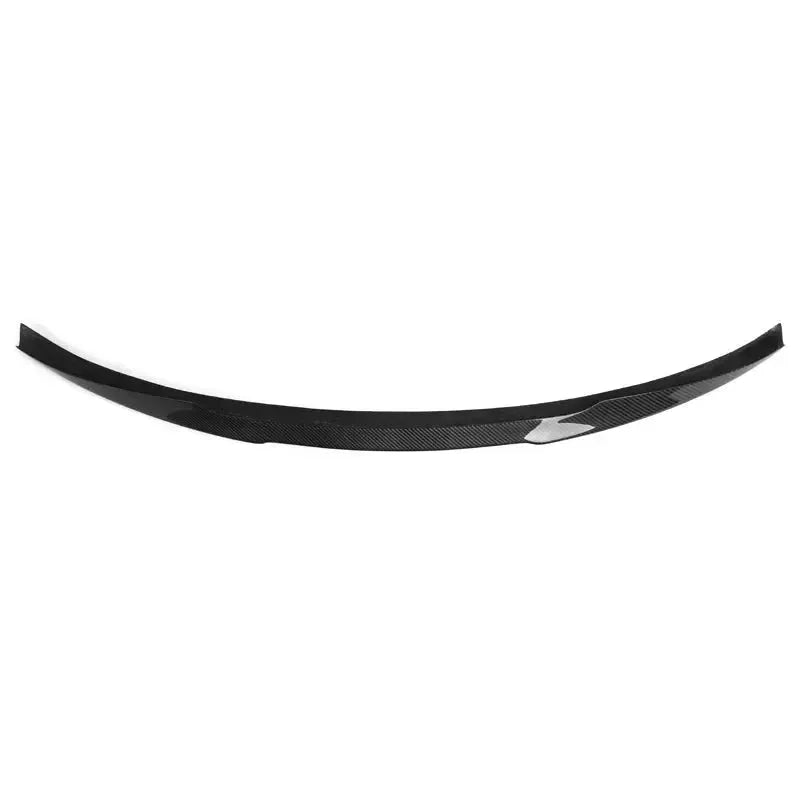 Low carbon trunk spoiler from the front, top view (MP Style) – BMW F82 M4 / F83 M4