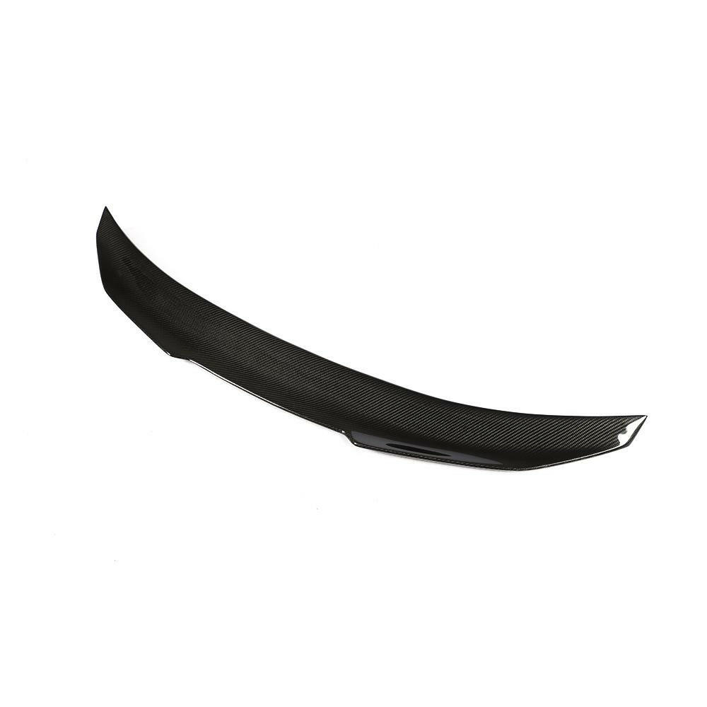 Tall carbon trunk spoiler from another angle (PSM Style High Kick) – BMW F82 M4 / F83 M4