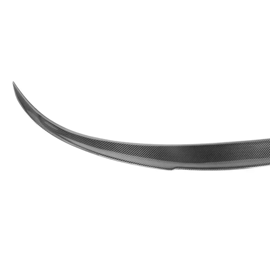Other end of the spoiler close-up, with carbon weave details (RKP Style) – BMW F83 M4 Convertible