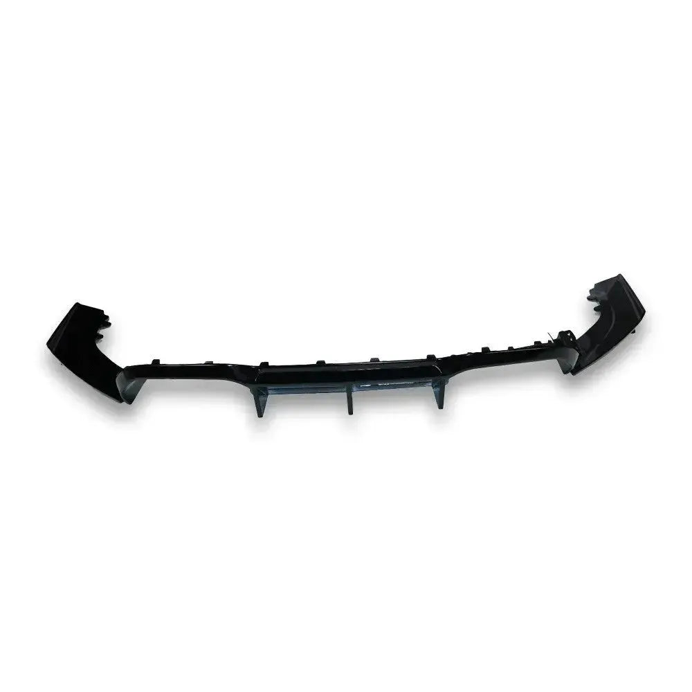 Gloss black ABS rear diffuser, rear view (MTC Style) – BMW F87 M2