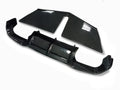 Carbon fiber rear diffuser with two side panels (MP Style aero package) – BMW F87 M2