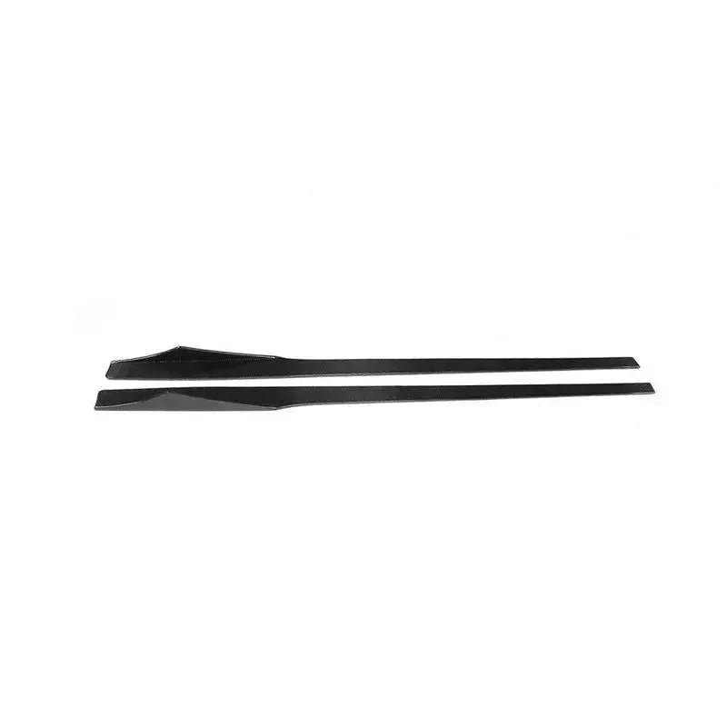 Pair of carbon fiber side sill extensions, full length (MP Style aero package) – BMW F87 M2