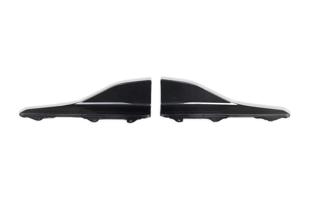 Pair of carbon fiber side sill extensions (SQ Style package) – BMW F87 M2