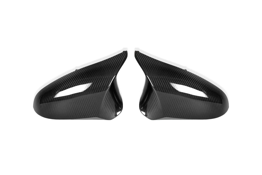 Pair of carbon fiber mirror caps (SQ Style package) – BMW F87 M2