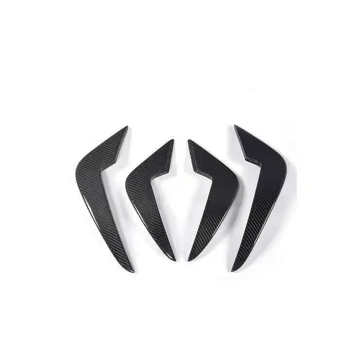 Carbon fiber első canard szett, 4 darab (MP Style) – BMW F87 M2