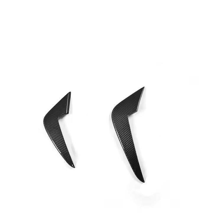 Pair of carbon fiber front canards (MP Style) – BMW F87 M2