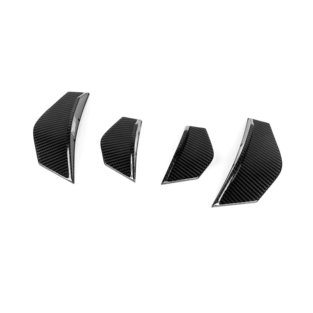 Carbon fiber első canard szett, 4 darab (SQ Style) – BMW F87 M2