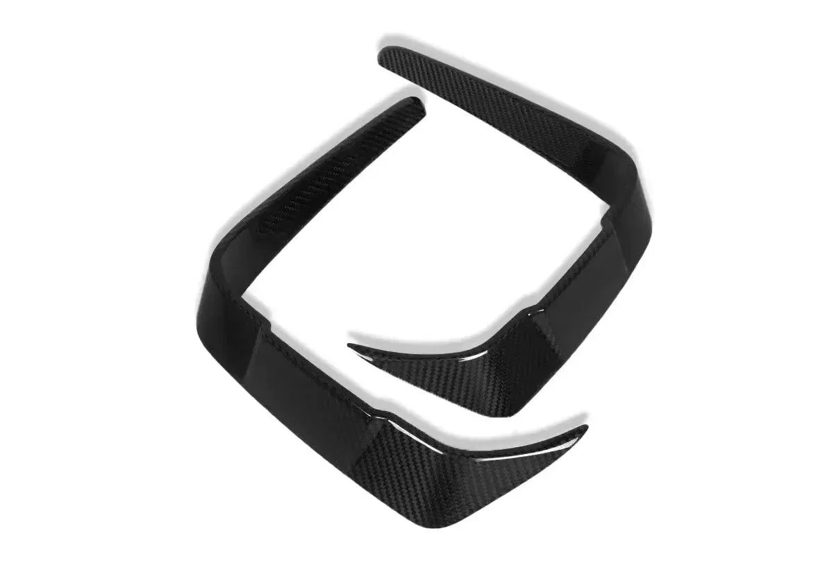 Keretes carbon fiber első canard pár (SQ Style) – BMW F87 M2 LCI