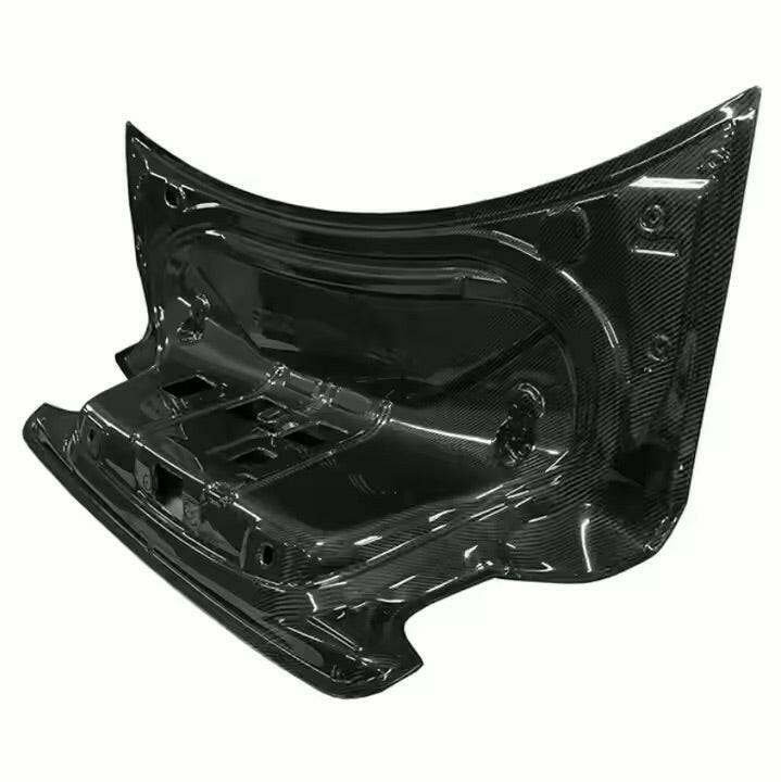 Carbon fiber csomagtartó fedél belső váza alulnézetből (MP Style) – BMW F87 M2