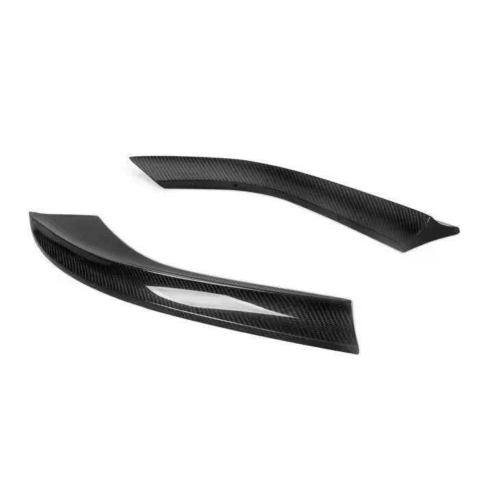 Íves carbon fiber hátsó sarok splitter pár – BMW F87 M2