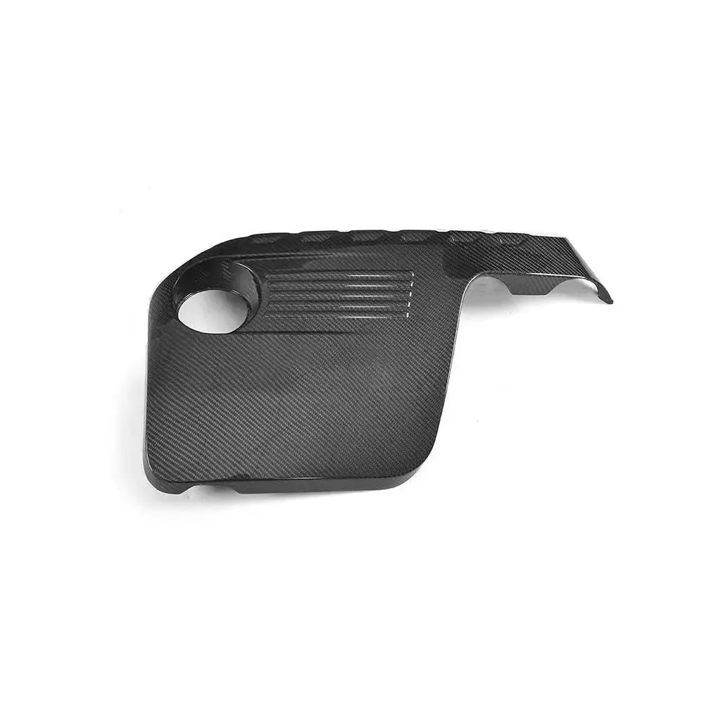 Carbon fiber S55 motorburkolat felülnézetből – BMW F87 M2 Competition / F80 M3 / F82 M4