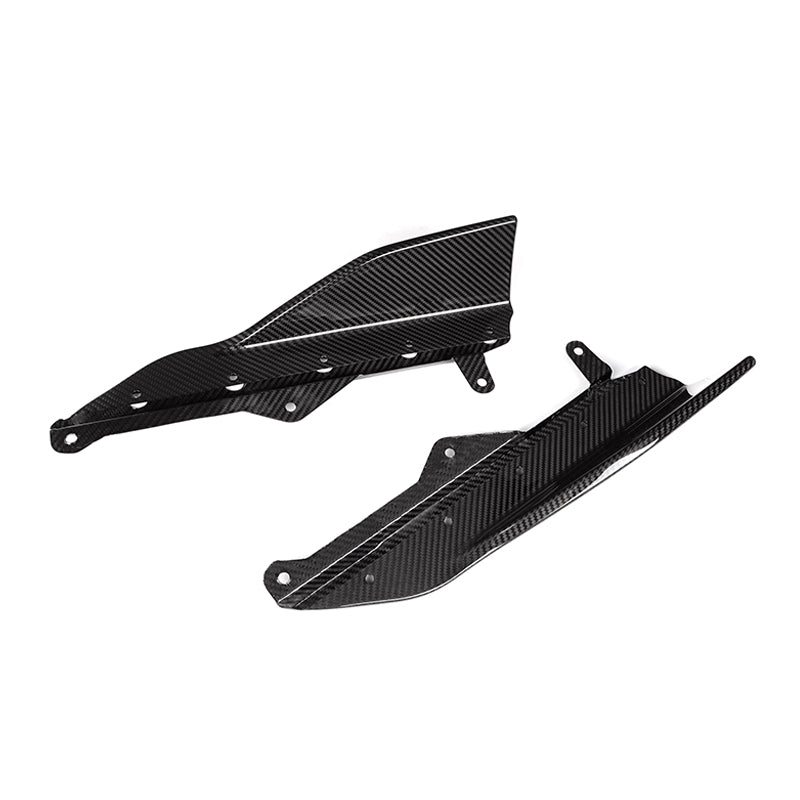 Carbon fiber hátsó szoknyavég toldat pár (MP Style) – BMW F87 M2