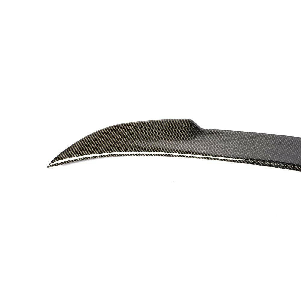 Carbon fiber spoiler vége közelről, szövésmintával (CS Style) – BMW F87 M2
