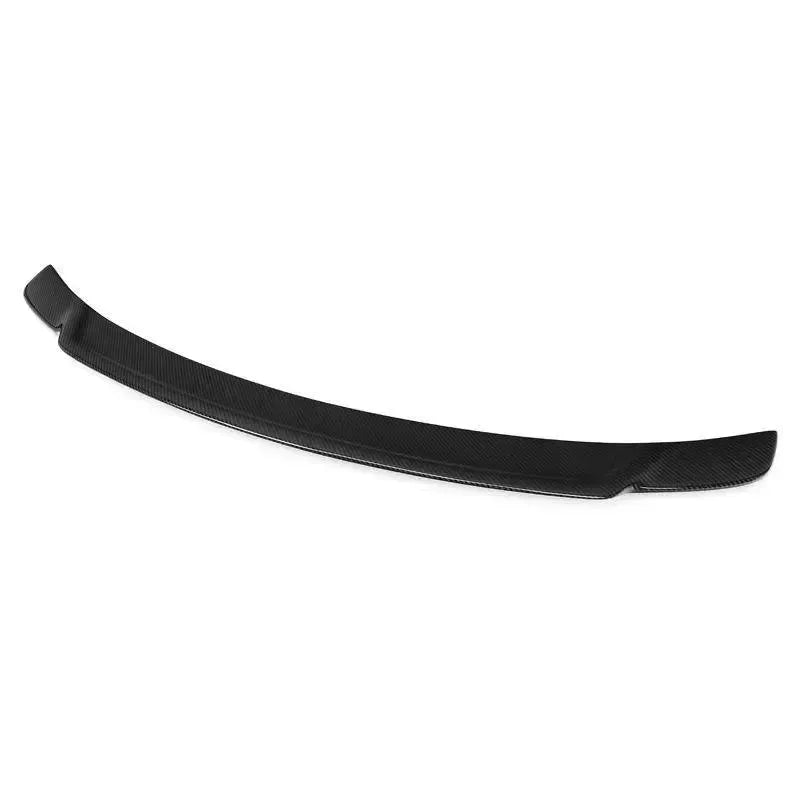 Carbon fiber spoiler ferdén, a vége felől (Exotics Style) – BMW F87 M2