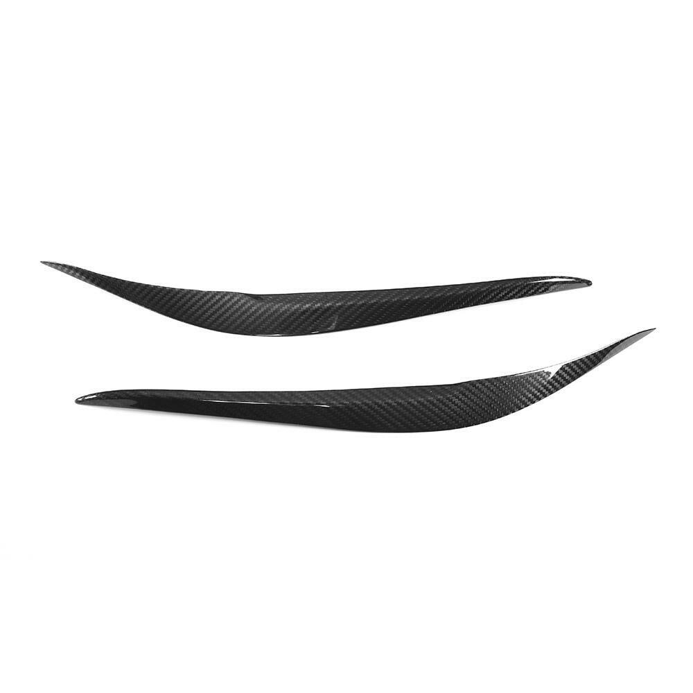 Carbon fiber headlight eyelid pair, top view – BMW F87 M2