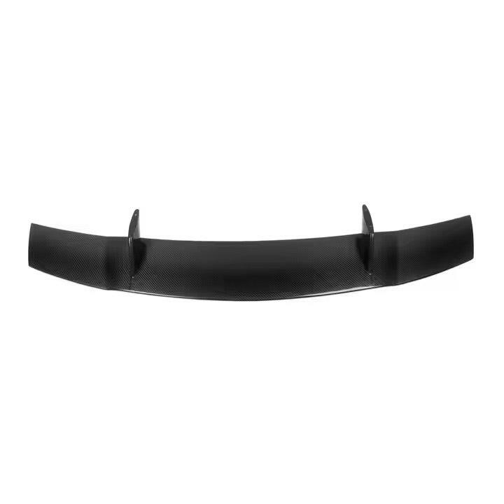 Carbon fiber hátsó szárny két tartóval, elölnézetből (Low Pedestal Style) – BMW F87 M2