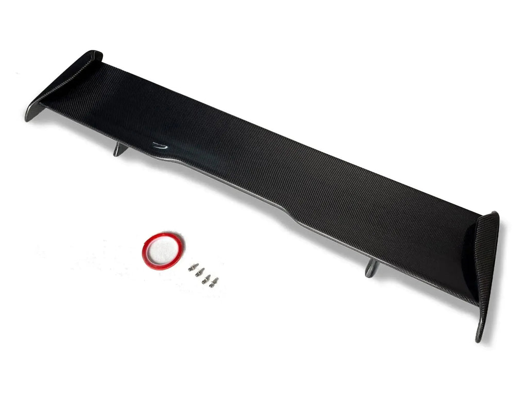 Carbon fiber hátsó szárny rögzítőelemekkel, felülről ferdén (MP Style) – BMW F87 M2