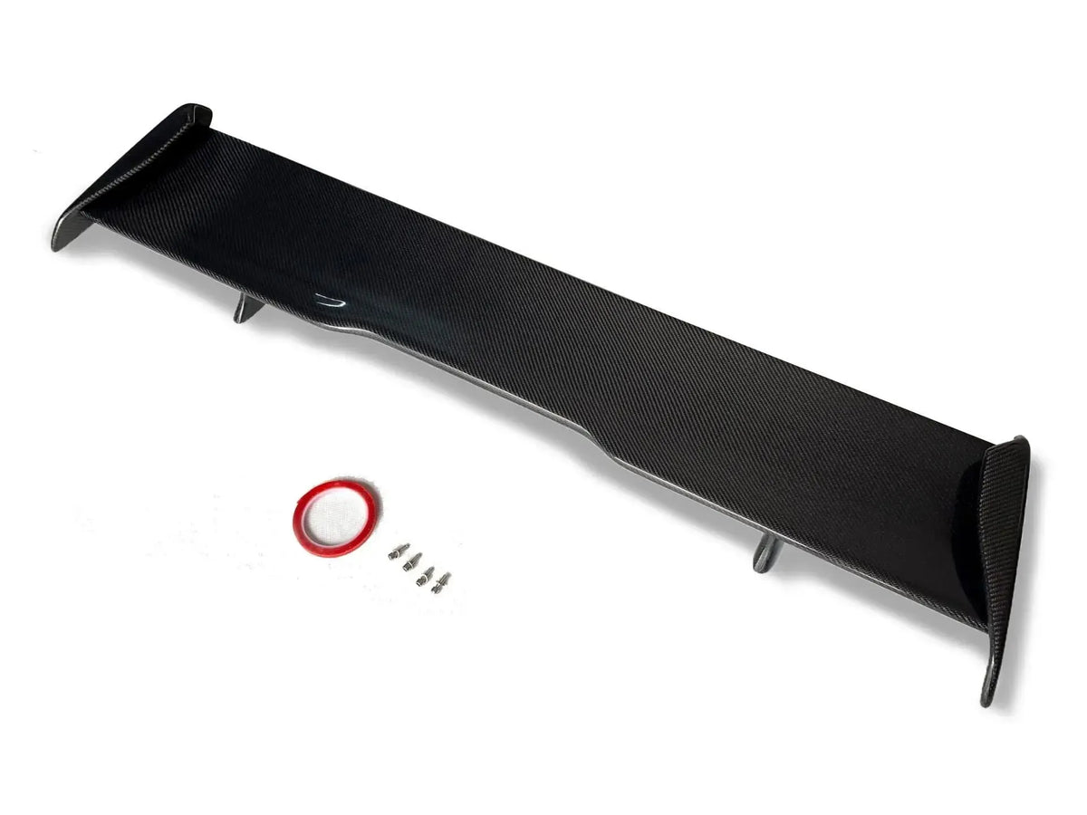 Carbon fiber hátsó szárny rögzítőelemekkel, felülről ferdén (MP Style) – BMW F87 M2