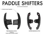 Bmw g szériás egyedi karbon fiber paddle shifters fekete kivitelben bmw m3 kipufogó kompatibilis kipufogó rendszerhez