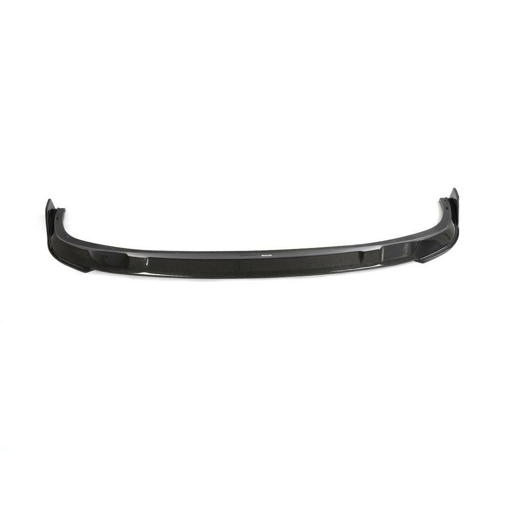 One-piece, narrow carbon front lip for LCI, front view (3D Style) – BMW G20 3 Series