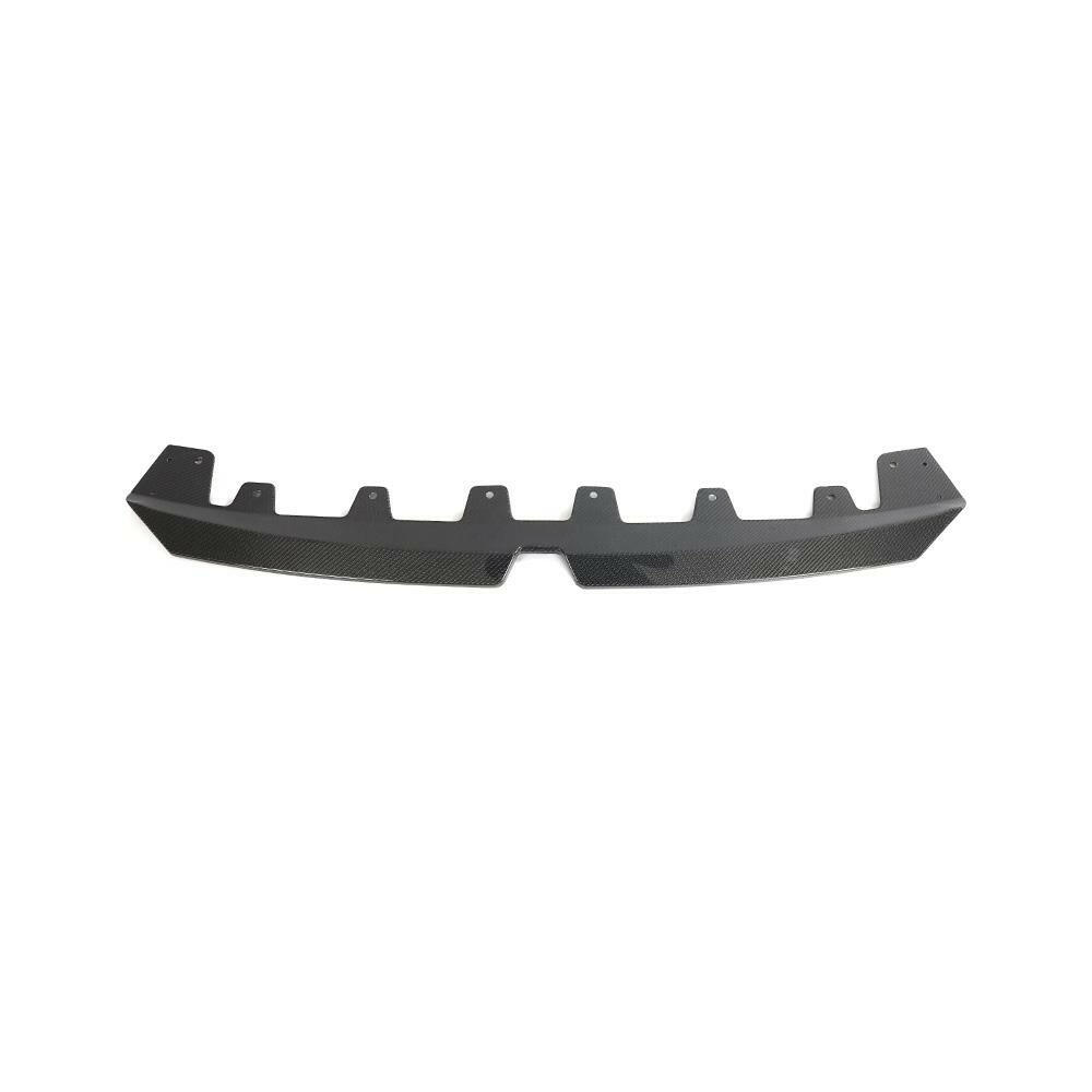 Carbon fiber front lip center piece, front view (Performance Style) – BMW G20 3 Series
