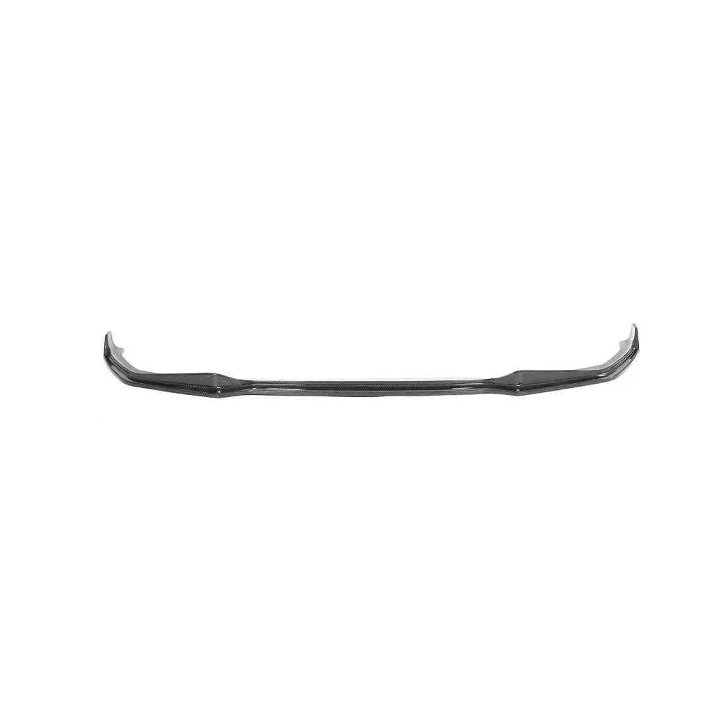 One-piece carbon fiber front lip, low front view (V Style V2) – BMW G20 3 Series