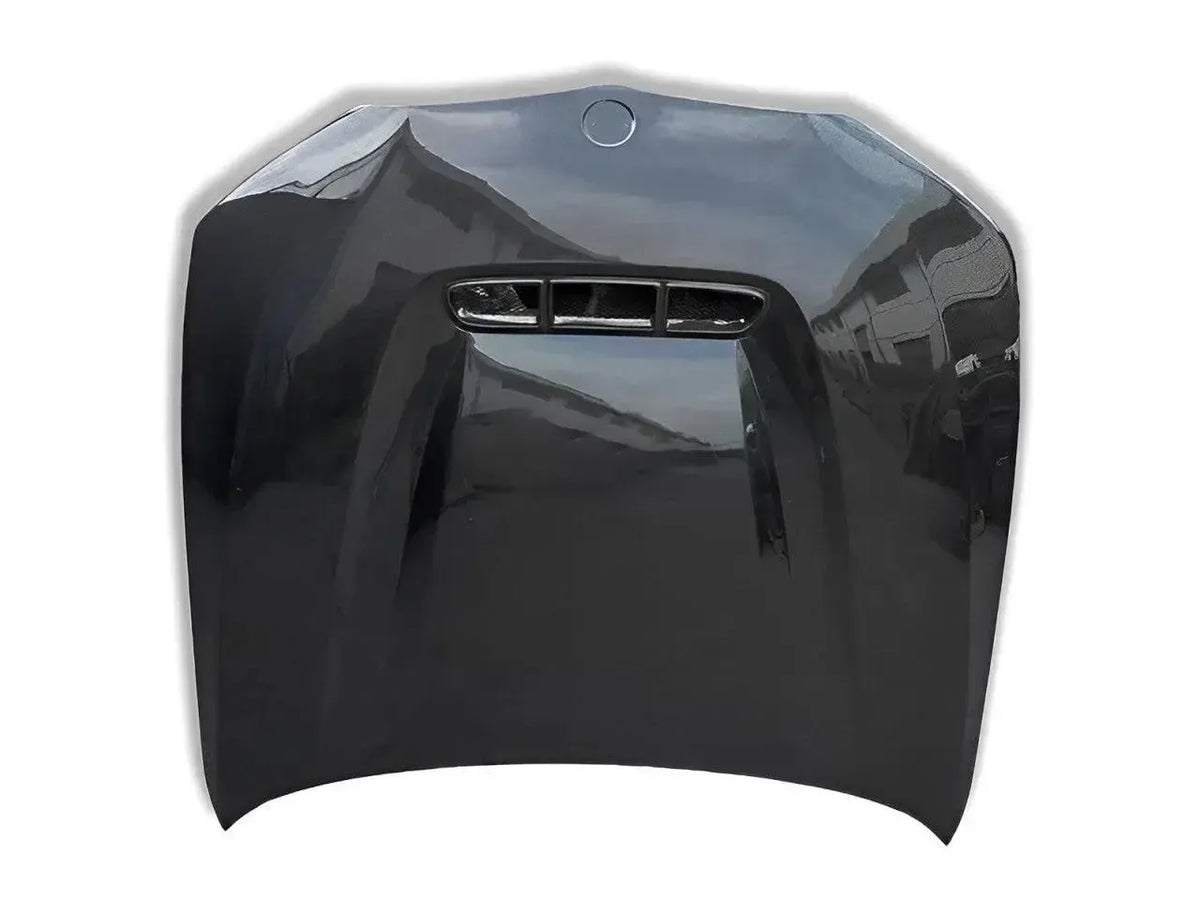 Carbon hood with center vent, top view (CS Style) – BMW G20 3 Series