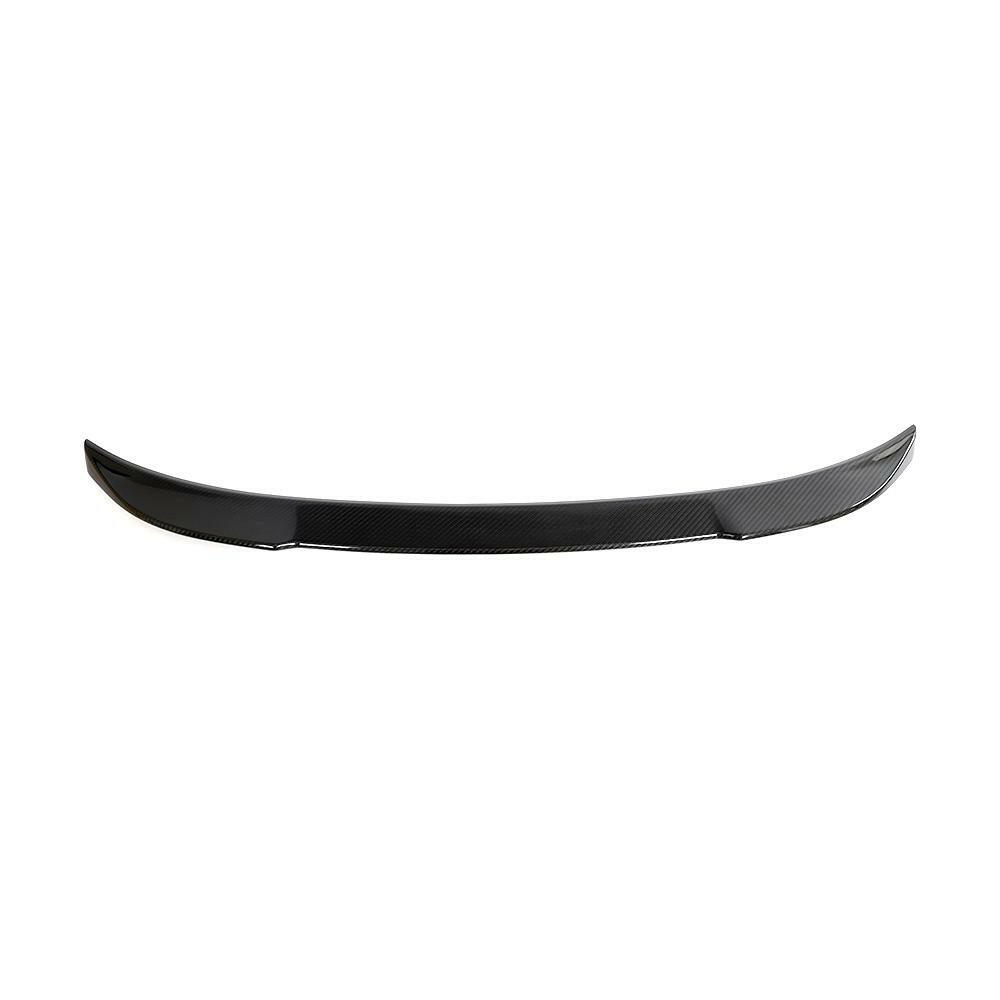 Carbon ducktail trunk spoiler, rear view, on a white background (CS Style) – BMW G20 3 Series