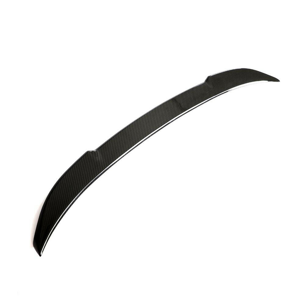 One-piece carbon trunk spoiler, three-quarter view (CS Style) – BMW G20 3 Series