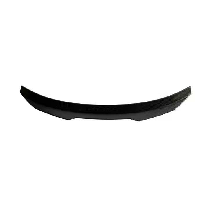 One-piece carbon trunk spoiler, front view (PSM Style) – BMW G20 3 Series
