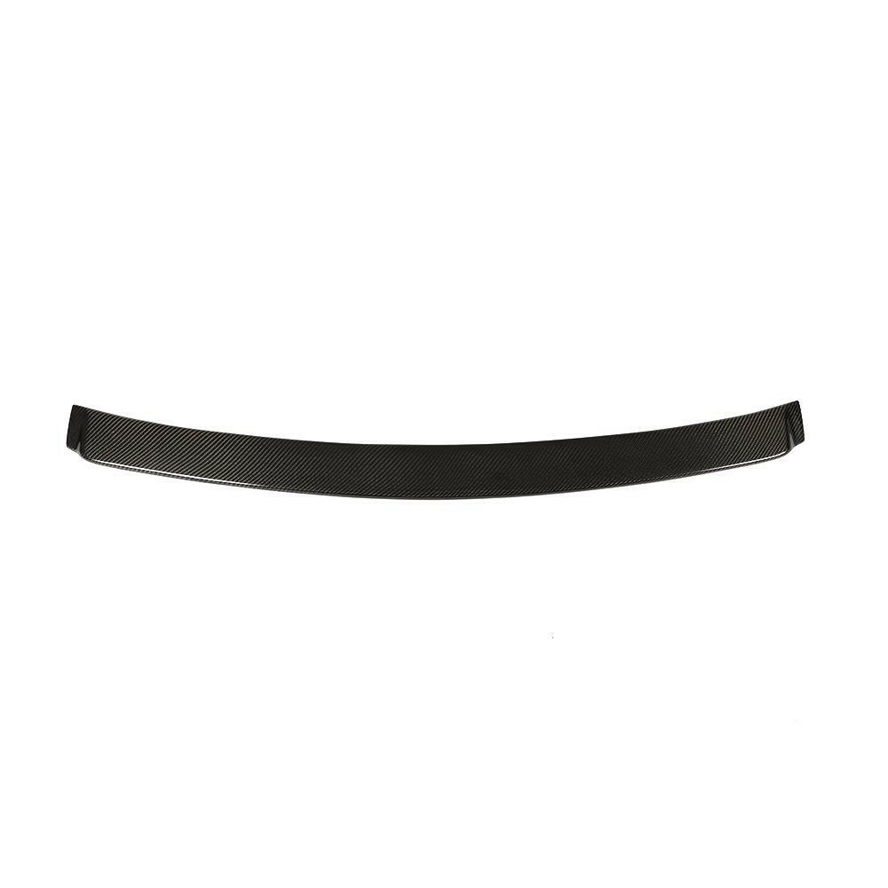 Carbon roof spoiler for the sedan rear window, rear view – BMW G20 3 Series