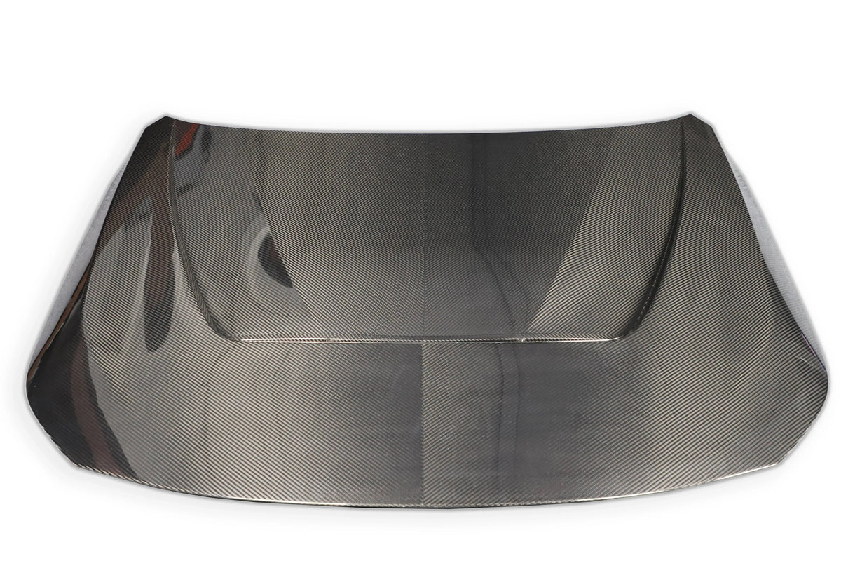 Carbon fiber hood, front view (AN Style) – BMW G87 M2